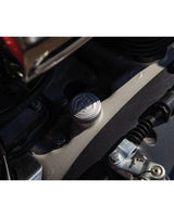 Bouchon d'Huile Moteur Silver pour Royal Enfield - cafetwin