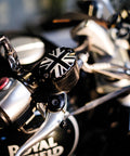 Tappo Serbatoio Olio "Union Jack" x Royal Enfield - Cafe Twin x Trip Machine - cafetwin