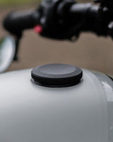 Flat Fuel Tank Cap for Triumph - cafetwin