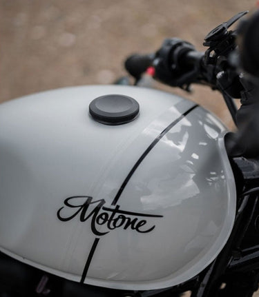 Flat Fuel Tank Cap for Triumph - cafetwin
