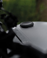 Flat Fuel Tank Cap for Triumph - cafetwin