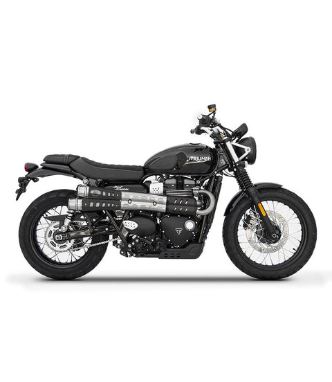 Terminali di Scarico per Triumph Street Scrambler 900 - Six Days - Zard - cafetwin
