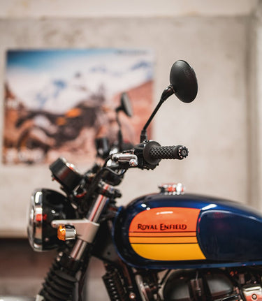 Handlebar ends for Interceptor 650 and Continental GT 650 - Cafe Twin - cafetwin