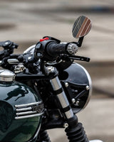 Handlebar End Weights for Triumph - Silver - cafetwin