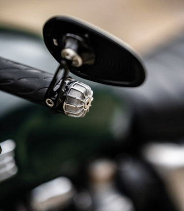 Embouts de Guidon pour Triumph - Argent - cafetwin