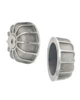 Handlebar End Weights for Triumph - Silver - cafetwin