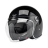 Biltwell Tahoe Gloss Black Helmet