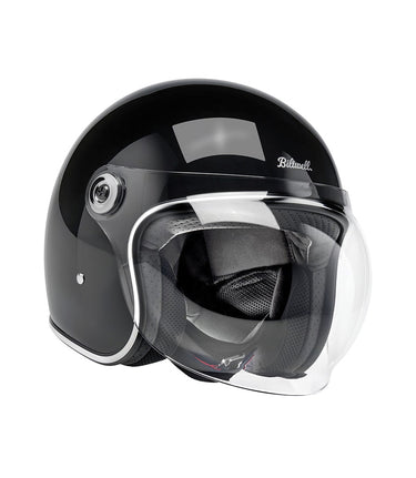 Biltwell Tahoe Gloss Black Helmet