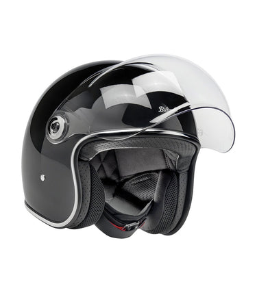 Biltwell Tahoe Gloss Black Helmet