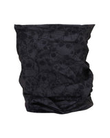 Túnel de Pescoço Coolmax Preto com Caveiras - cafetwin