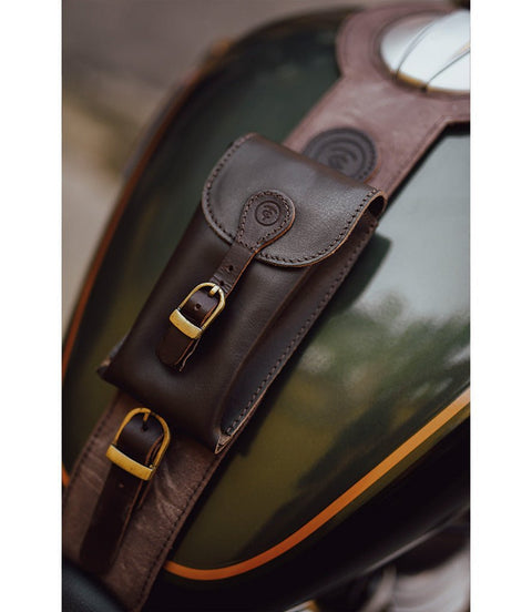 Utility Pouch Marrone - Cafe Twin X Trip Machine - cafetwin