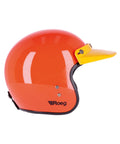 Visiera Moto Vintage Roeg Jett Peak Gialla - cafetwin