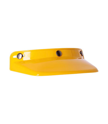 Yellow Roeg Jett Peak Motorcycle Visor Vintage - cafetwin