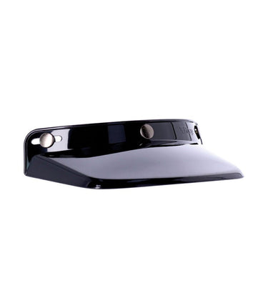 Motorcycle Visor Vintage Roeg Jett Peak Black - cafetwin