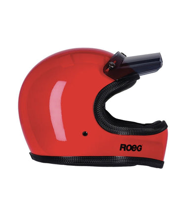 Visiera Moto Vintage Roeg Sonny Peak Smoke - cafetwin