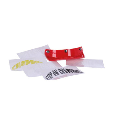 Scum Visor - Peak 13½ Red - cafetwin