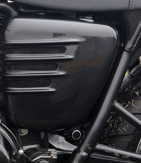 Viti Sgancio Rapido Fianchetti per Triumph - Nere - cafetwin