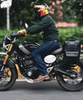 Zaino Moto Eastwood in pelle Nera Trip Machine - cafetwin