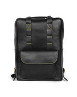 Zaino Moto Eastwood in pelle Nera Trip Machine - cafetwin