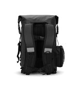Black Roll Top Backpack 25L - Royal Enfield - cafetwin