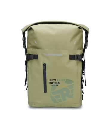 Zaino Roll Top Verde 25L - Royal Enfield - cafetwin