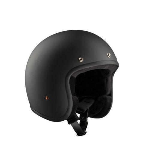 Casco Jet Bandit Nero Opaco Omologato