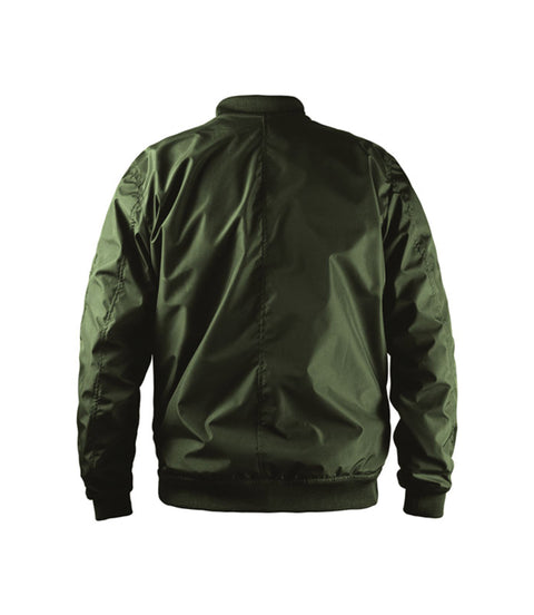 Giubbotto Moto John Doe Flight Verde Militare - cafetwin