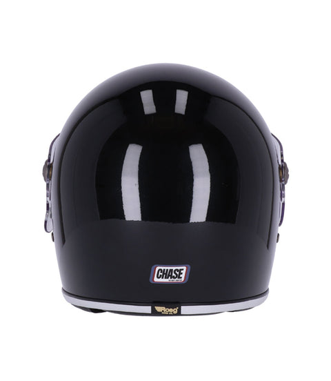 Casco Vintage Integrale Roeg Chase Nero - cafetwin