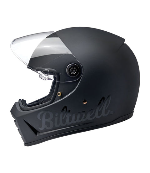 Casco Biltwell Lane Splitter Flat Black Factory - cafetwin