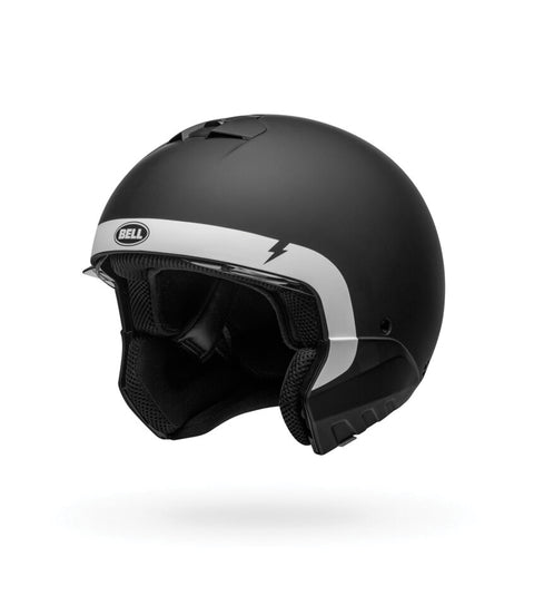 Casco jett Bell Boozer Cranium Nero Opaco