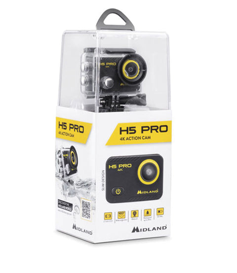 Action Cam per la moto Midland H5 Pro - cafetwin