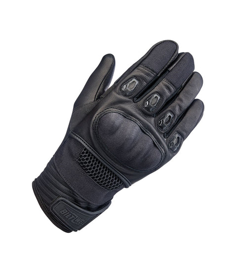 Handschuhe Moto Sommer Biltwell Bridgeport Schwarz