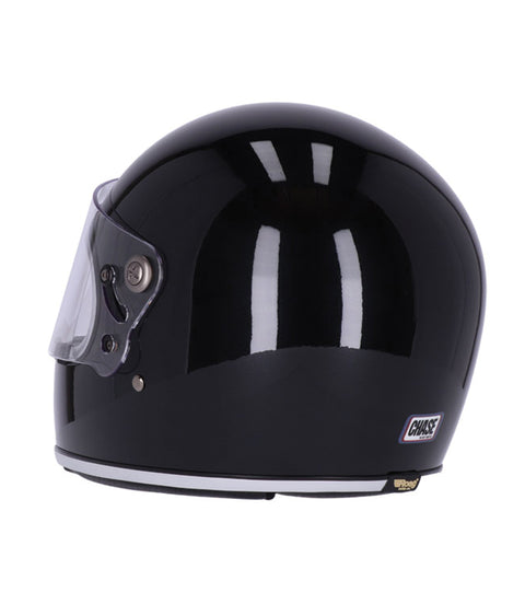 Casque Vintage Casque intégral Roeg Chase noir