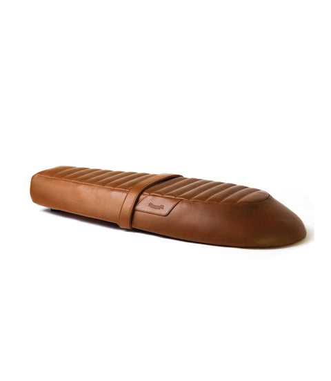 Selle Interceptor / GT 650 en cuir marron Vintage Tan