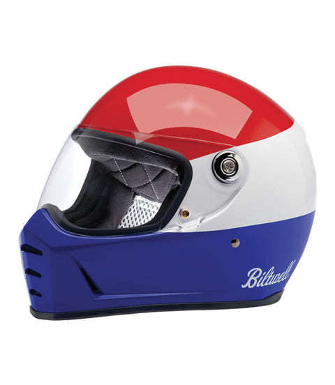 Helmet Biltwell Lane Splitter RED/WHITE/BLUE