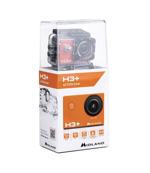 Action Cam per la moto Midland H3+ FULL HD