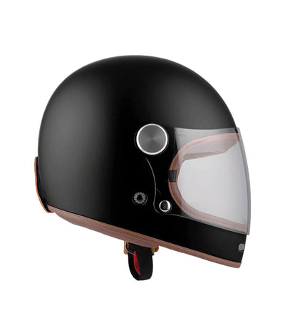 Casco Vintage Negro mate By City