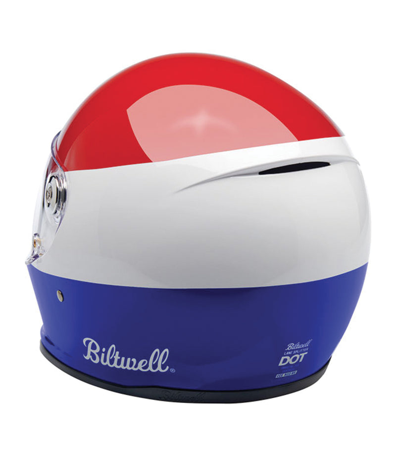 Helmet Biltwell Lane Splitter RED/WHITE/BLUE
