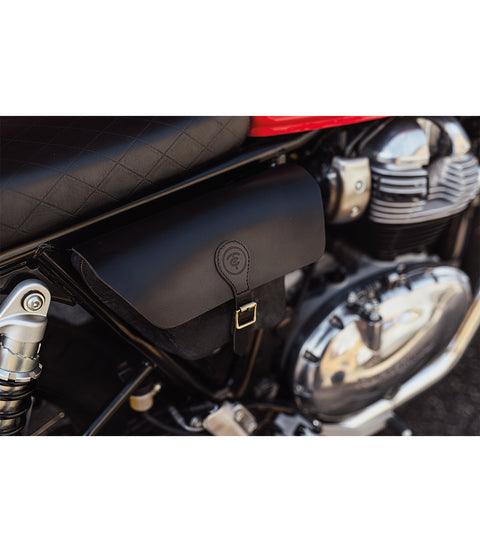 Borsa Laterale Interceptor / Continental GT 650 Cafe Twin x Trip Machine Nera - cafetwin