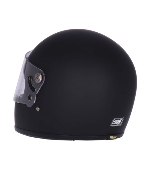 Casque Vintage Casque intégral Roeg Chase noir mat