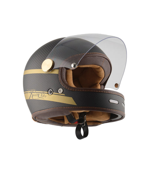 Casco Integrale in Carbonio Vintage Roadster Carbon