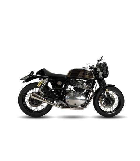 Scarico Interceptor e Continental GT Ironhead Ixil - cafetwin