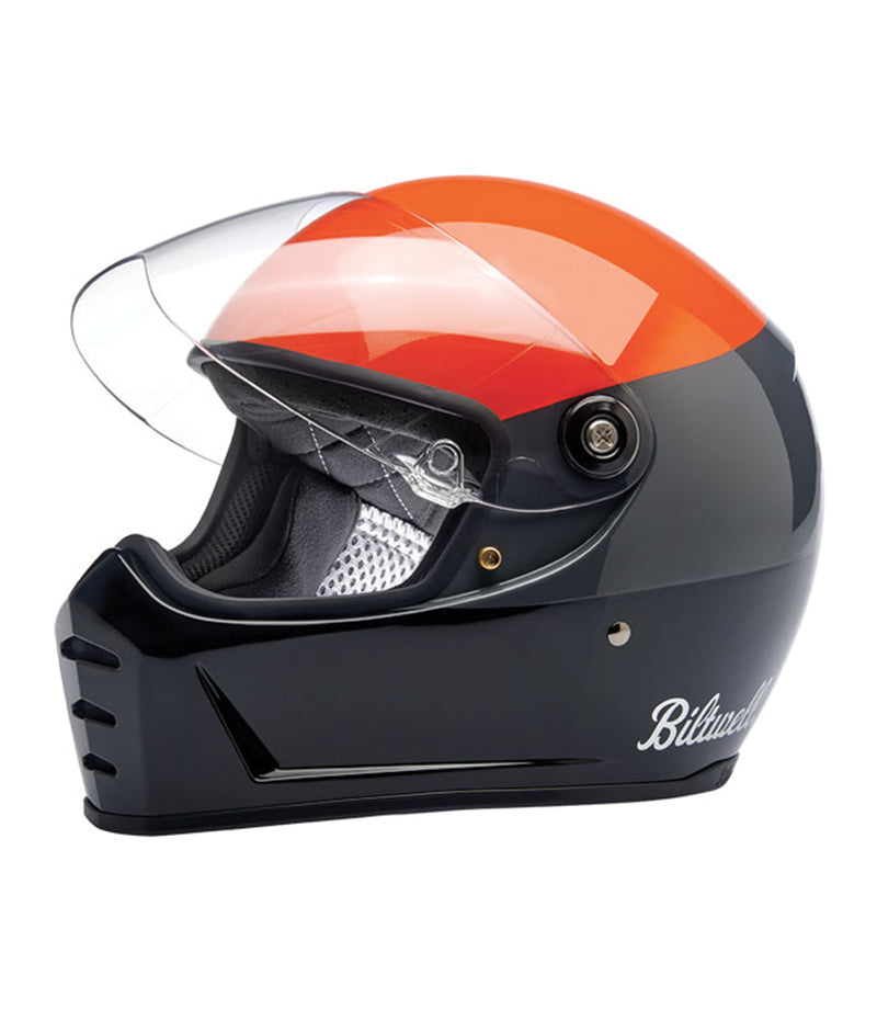 Helmet Biltwell Lane Splitter Gloss Orange