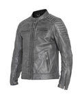 Giacca Moto in Pelle John Doe Storm Jacket - cafetwin