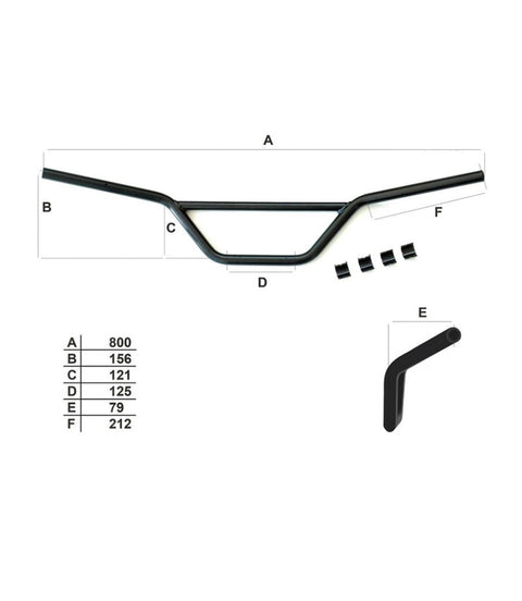 Manubrio con Traversino BMW R Nine T