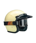 Maschera Biltwell Overland 2.0 Tri-Stripe Gold - cafetwin