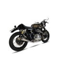 Scarico Interceptor e Continental GT Ironhead Ixil - cafetwin