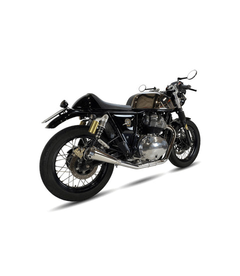 Scarico Interceptor e Continental GT Ironhead Ixil - cafetwin