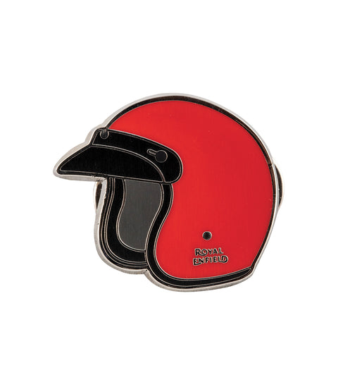 Spilla Royal Enfield Casco Rosso