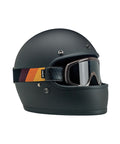 Maschera Biltwell Overland 2.0 Tri-Stripe Gold - cafetwin